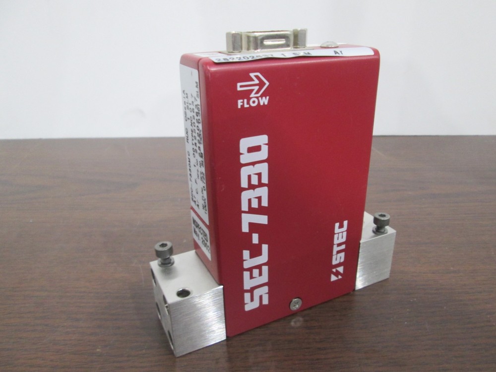 Stec, SEC-7330, 1 SLM, AR, 9-Pin Mass Flow Controller, Used