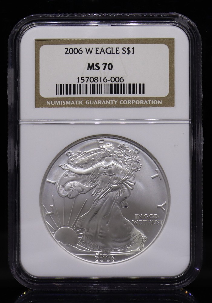 2006-W American Eagle NGC MS70