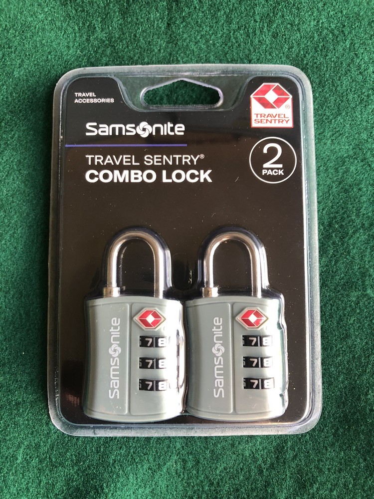 Samsonite TRAVEL SENTRY COMBO LOCK 2-Pack
