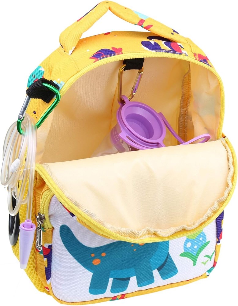 Adjustable Enteral Feeding Backpack for Active Children - Compact 500ml Design