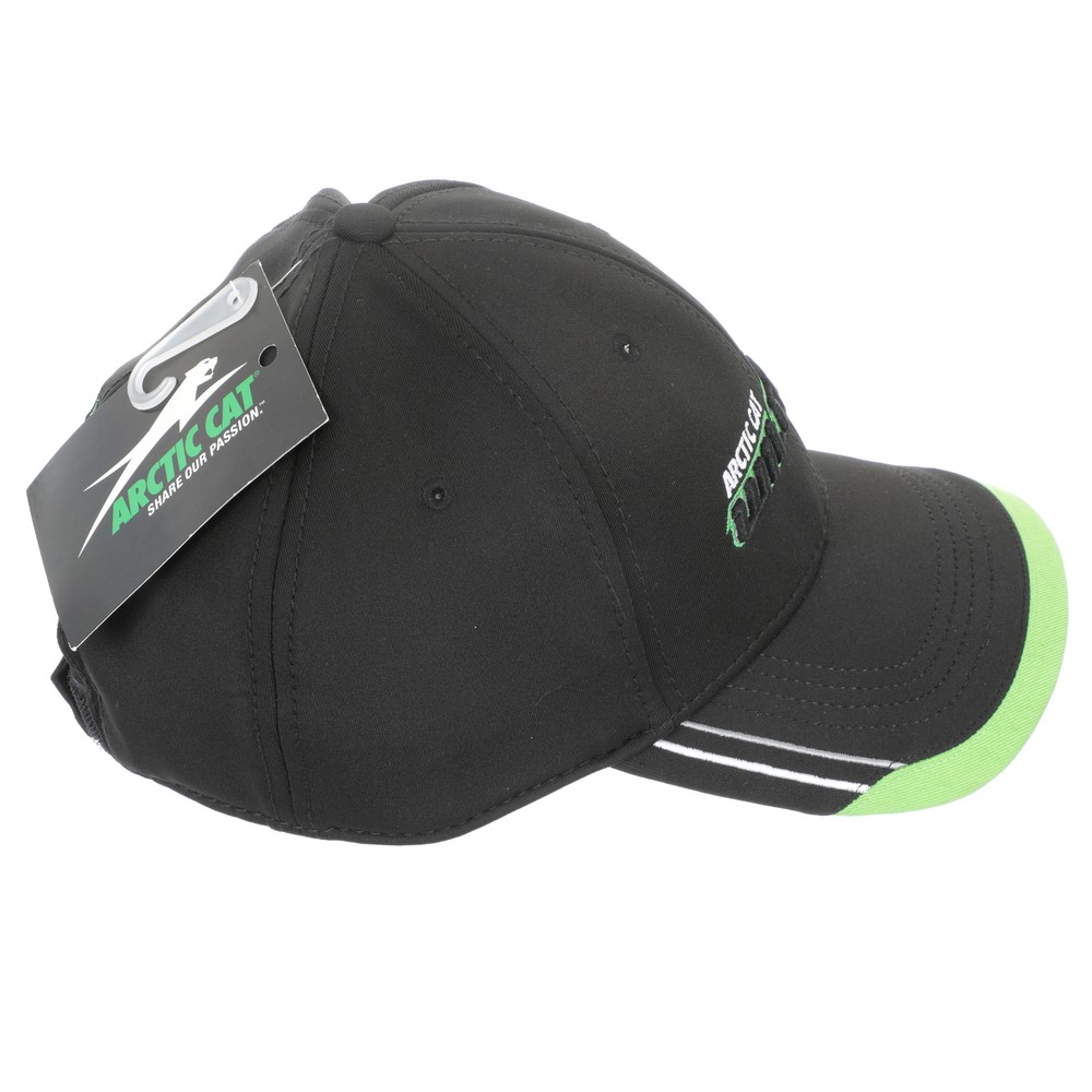 Black and Green Wildcat Cap