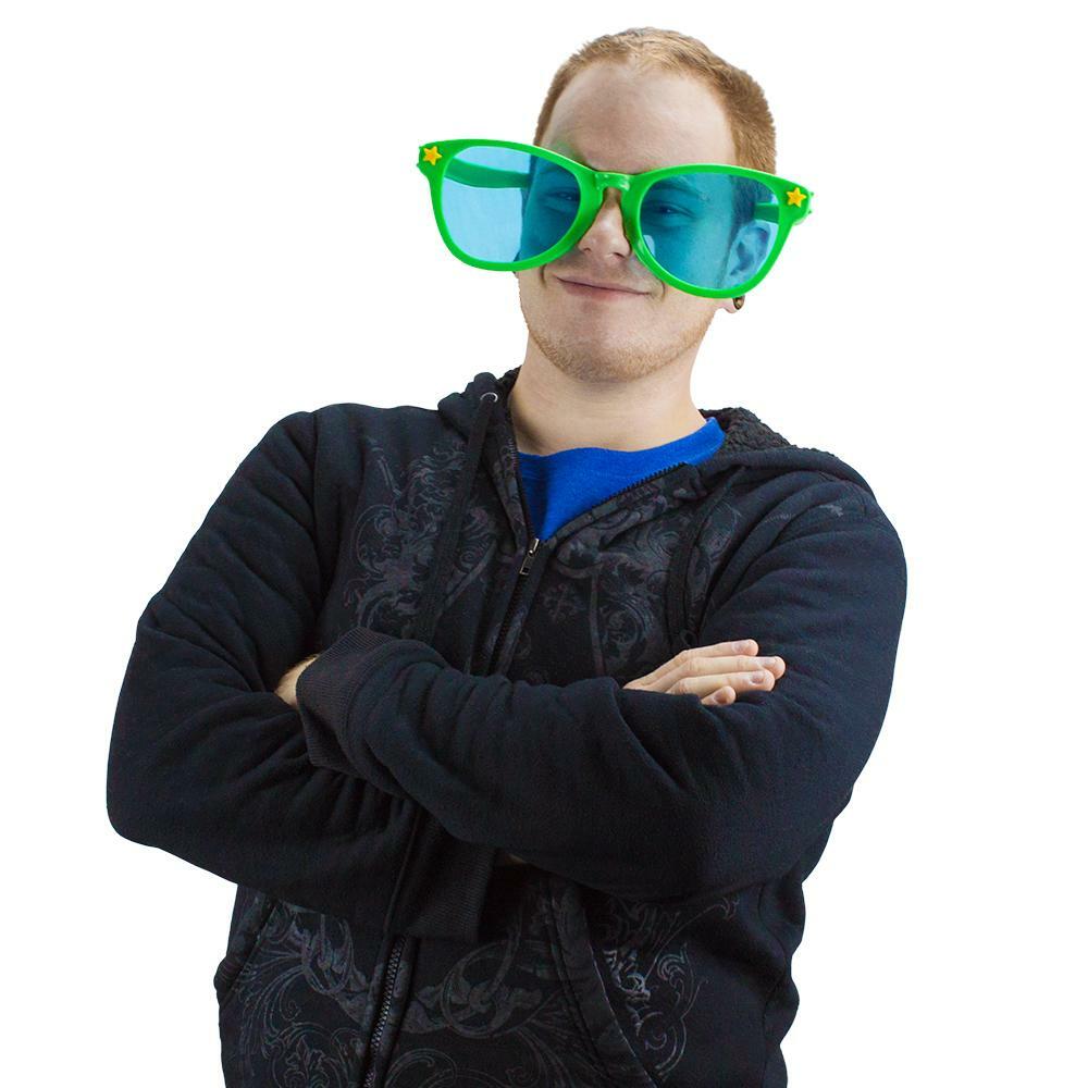 Jumbo Sunglasses - Green Mpar-204