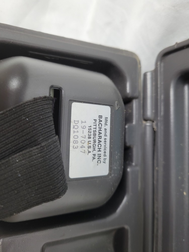 Bacharach Monoxor Electronic Gas Analyzer Tested