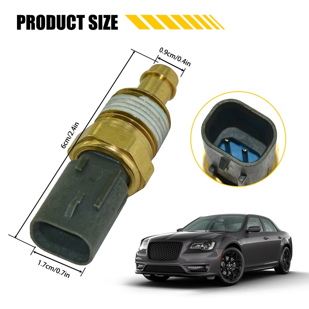 Engine Coolant Temperature Sensor Water Temp Switch For Chrysler Dodge Jeep New