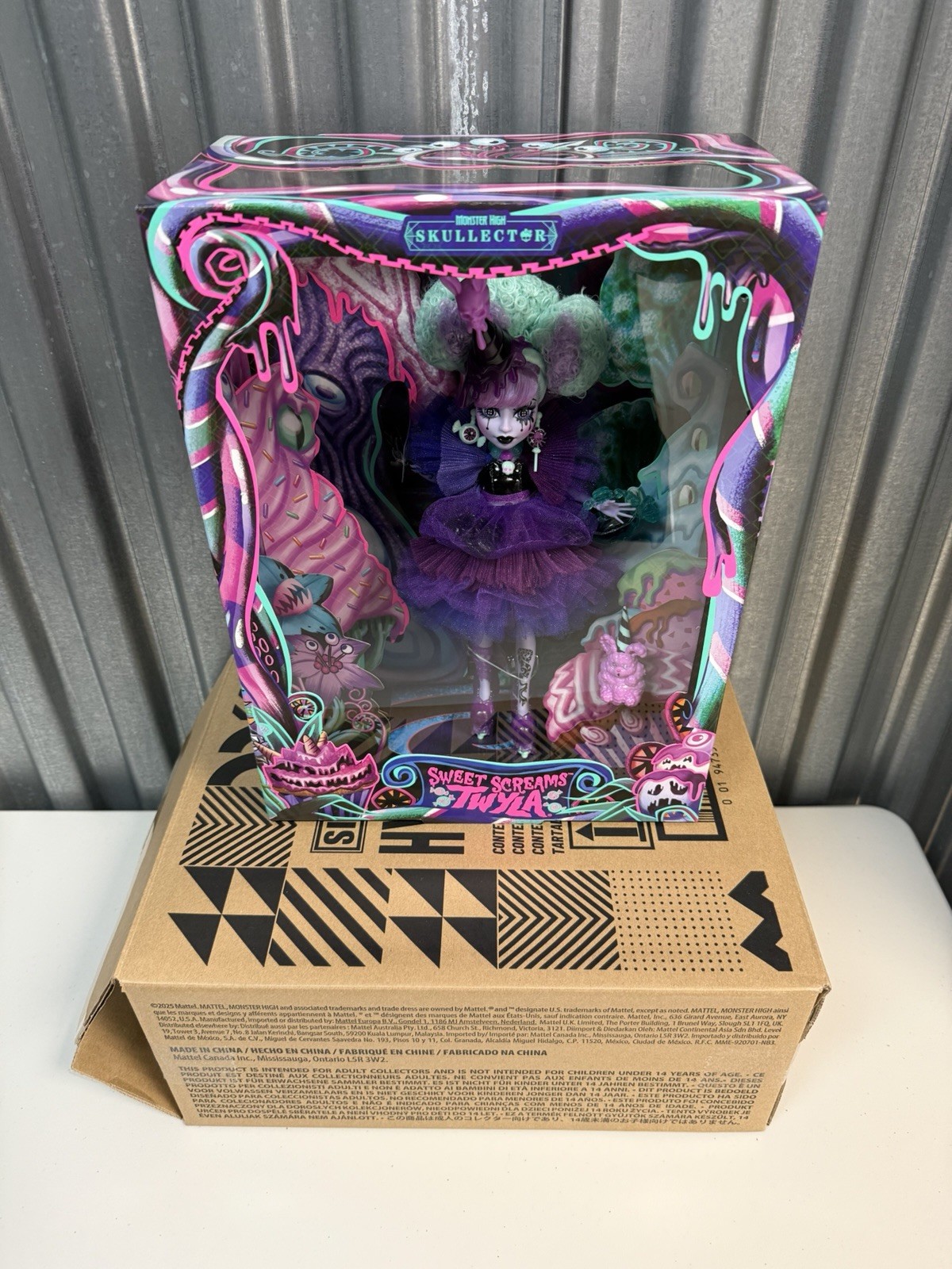 Monster High Exclusive Sweet Screams Twyla Doll Skullector BRAND NEW SEALED