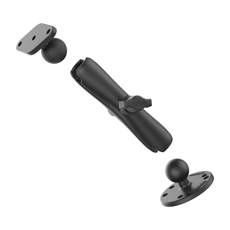 RAM-B-138U-C RAM Double Ball Drill-Down Mount with Diamond...