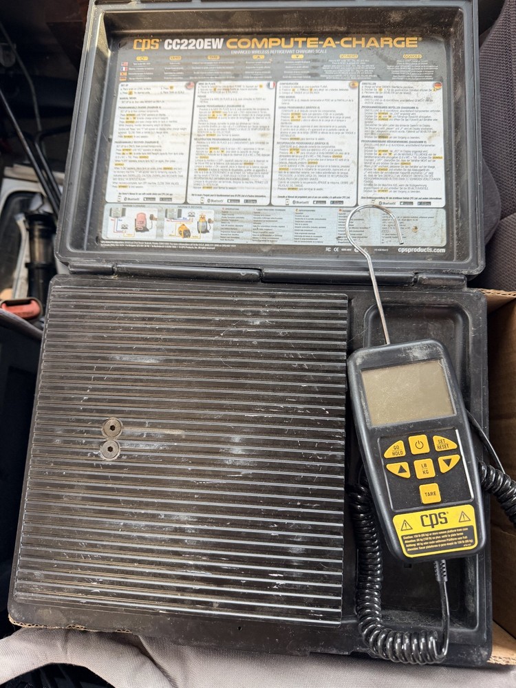 CPS CC220 Refrigerant Charging Scale