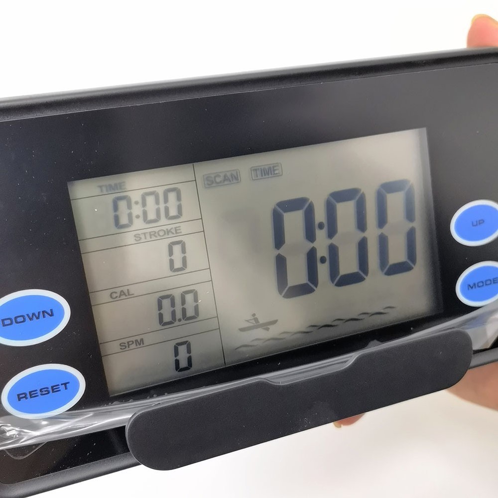 Efficiently Track Calories with this Rowing Machine Speedometer Display