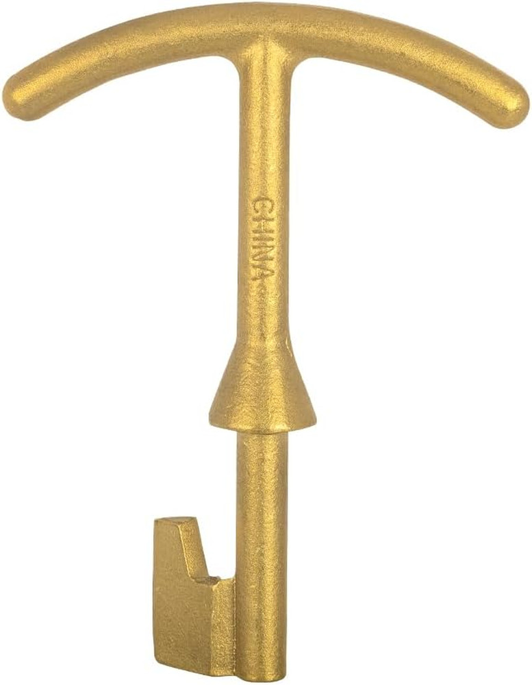 EFIELD Water Meter Box Key, Brass Made, 5.5-Inch Length