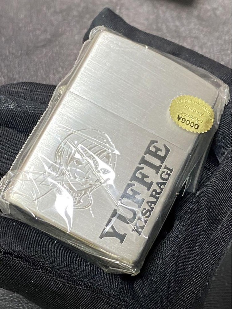 Zippo Final Fantasy Yuffie Silver Etching 2 Sided Processing Lighter Regular