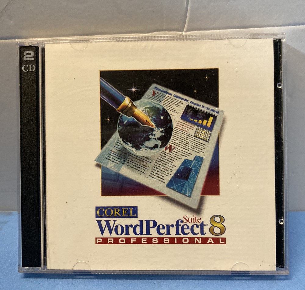 Corel WordPerfect Suite Professional 8.0 Installation CD Only