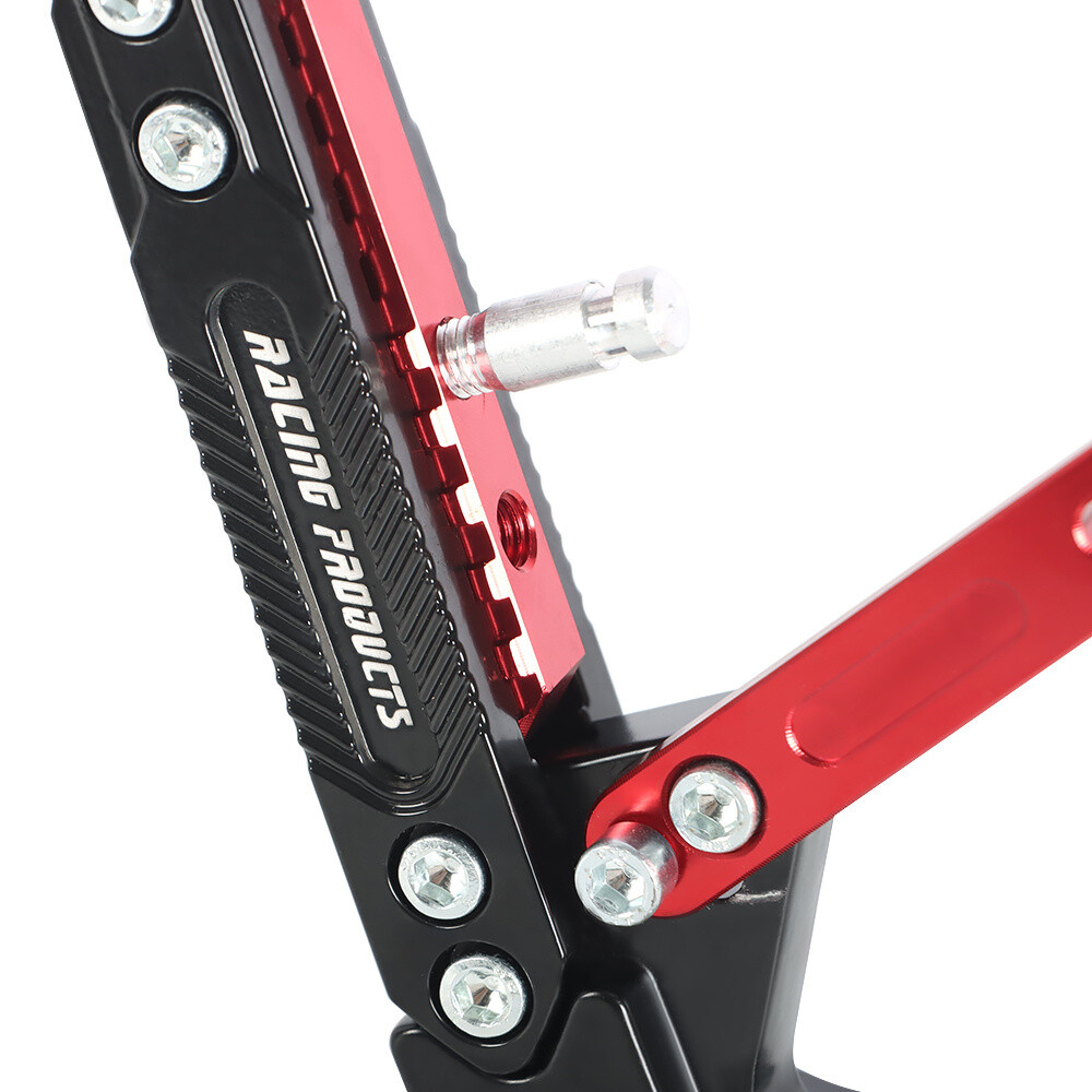 CNC Alloy Adjustable Kickstand Foot Side Support Stand for Motorcycle Universal