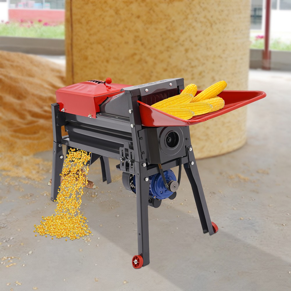 Electric Corn Threshing Machine Heavy Duty Automatic Corn Threshing Machine