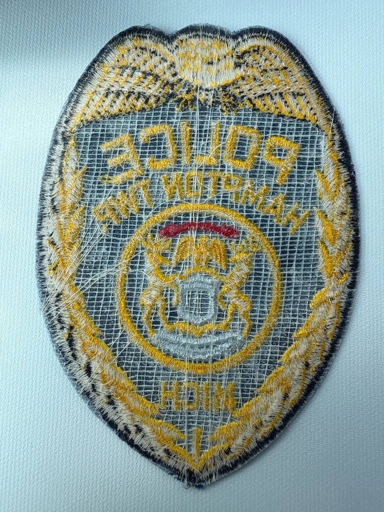 Hampton Township Michigan Police Patch