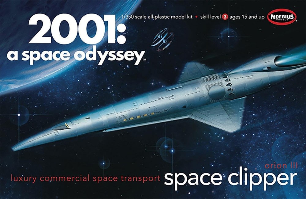 PLATZ Moebius model 2001: A Space Odyssey Orion Space Clipper