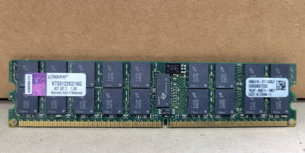 KINGSTON kts8122k2/16g Server Memory 8GB DDR3