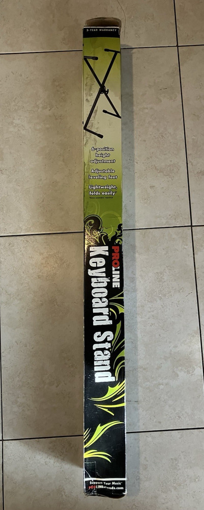 Proline PL100 X-Braced Keyboard Stand Open Box