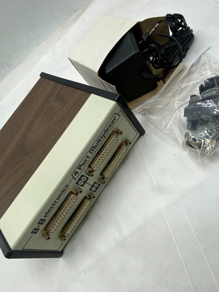 FOUR PORT MULTIPLEXER RS-232 MODEL 232FPM