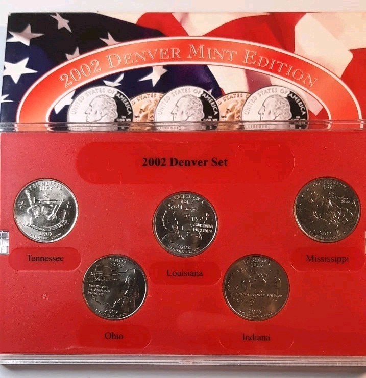 US Mint Proof Sets Uncirculated Multiple Years 1968, 1972, 1982, 1994, 2002