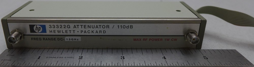 Attenuator Set Agilent/HP 33322G(8496G) 110dB Programmable Attenuator