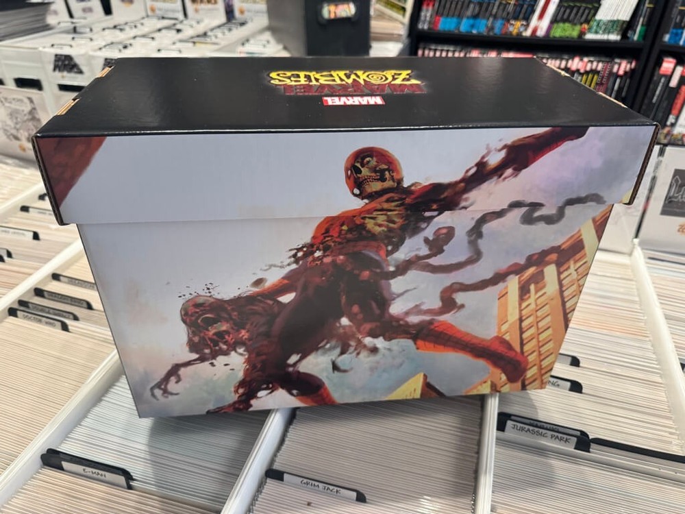 MARVEL ZOMBIES COMIC SHORT BOX Storage Arthur Suydam