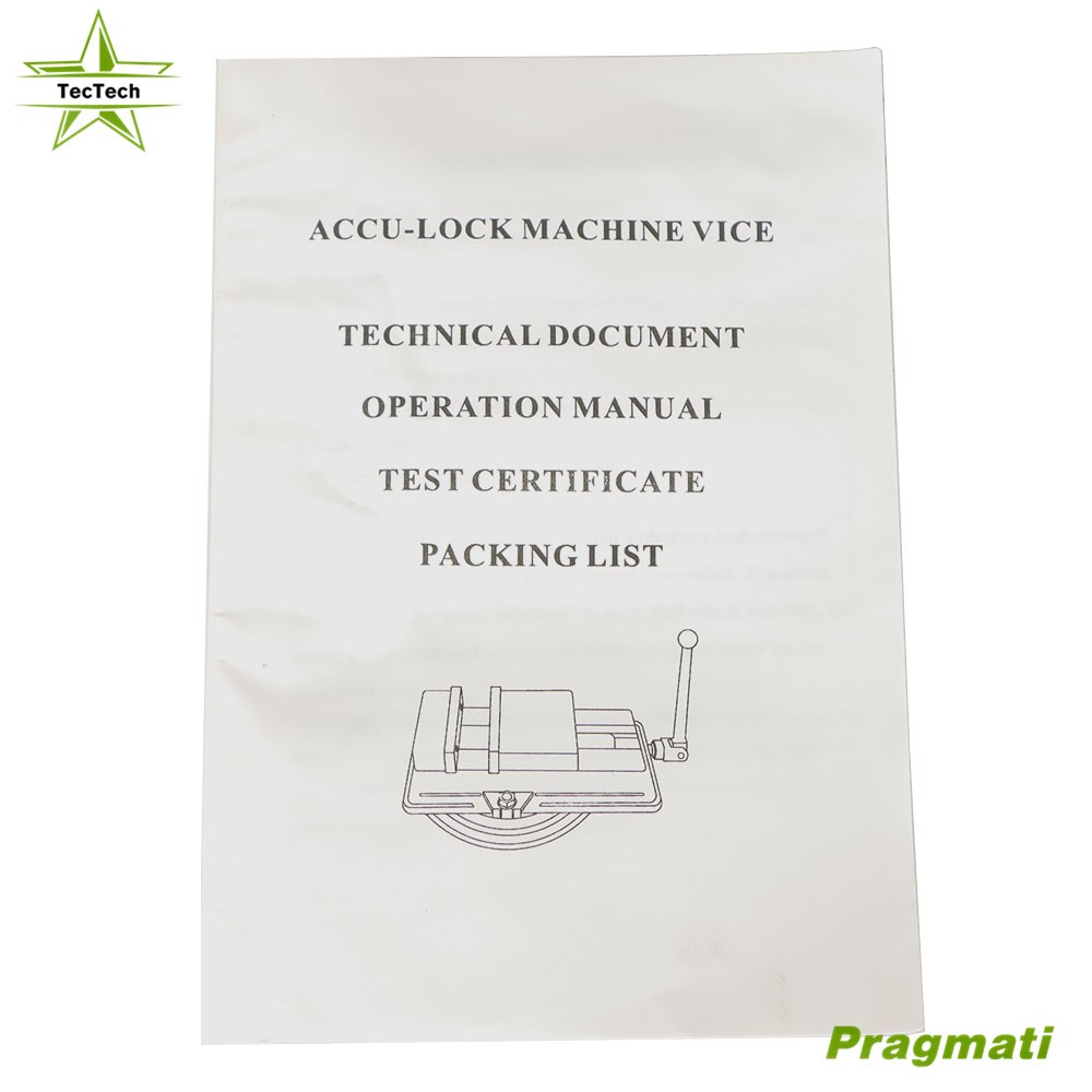 4In Lockdown Vise Precision CNC Milling Machine Bench Clamp Vice With Base