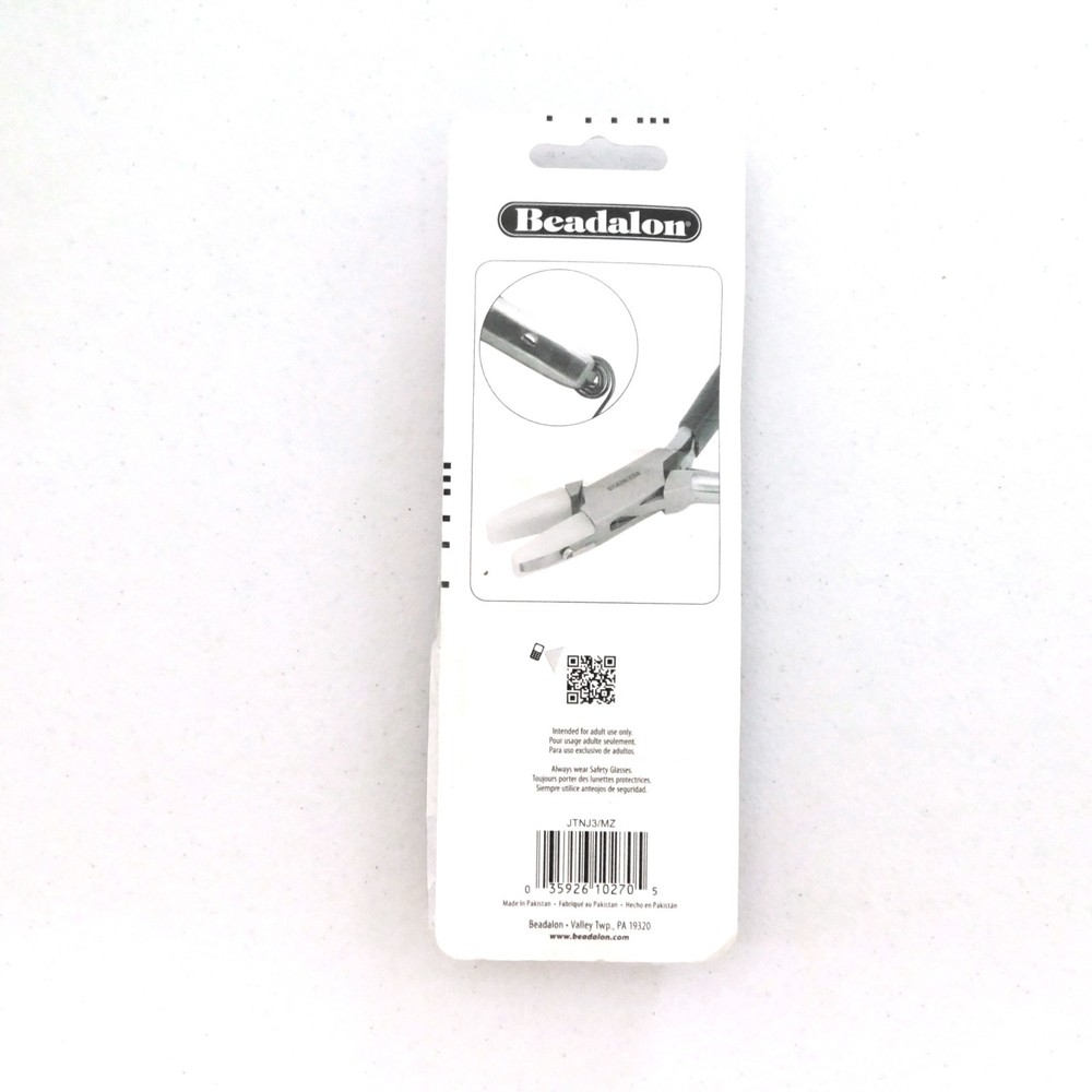Small Flat Nylon Jaw Pliers, Beadalon Opened Package