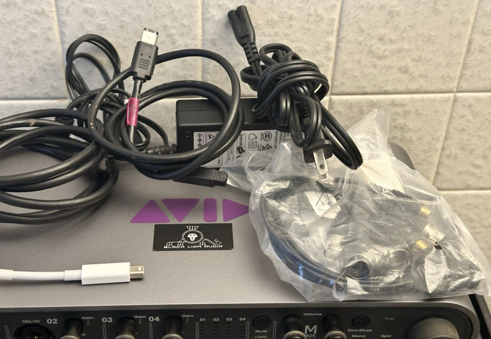 AVID Mbox 3 Pro Audio Interface w Premium Black Lion Modification