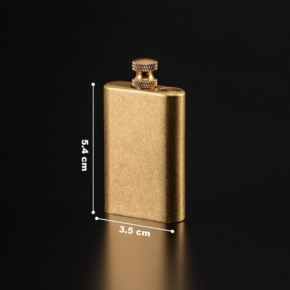 Throne Permanent Match Lighter Refillable – Cool Vintage Trench, Pipe Brass