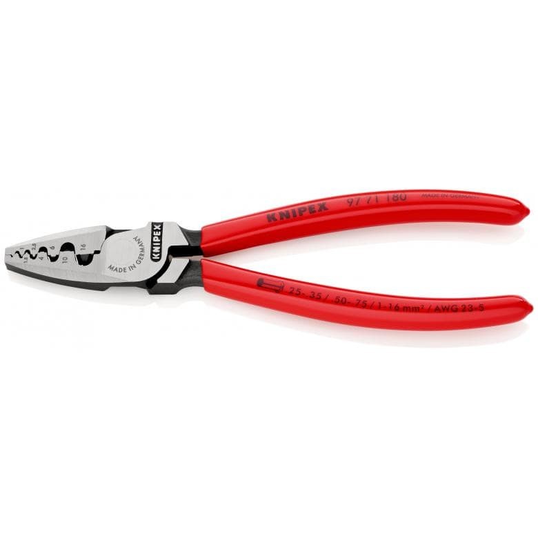 KNIPEX Tools - Crimping Pliers For End Ferrules (9771180)