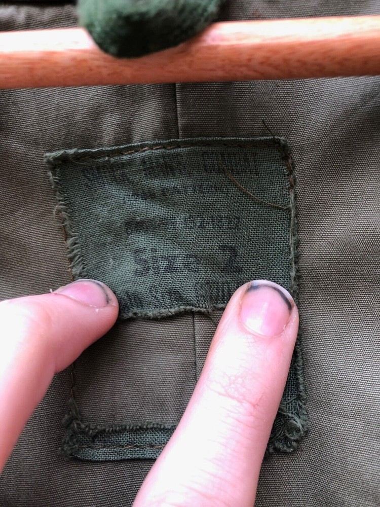 Original British Army DPM 1968 Pattern Combat Smock Size 2 Air Training Corps