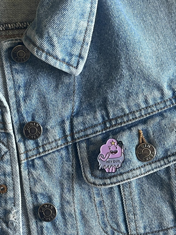 Adventure Time - Lumpy Space Princess Enamel Pin - Excellent Condition