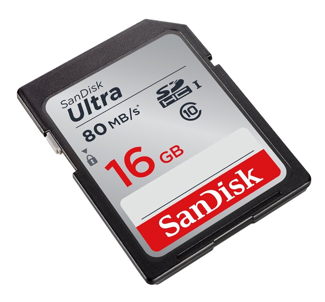 NEW 5x Lot SanDisk Ultra 16GB 80MB/s SD SDHC SDSDUNB Camera Card Lot 5 x 16 GB