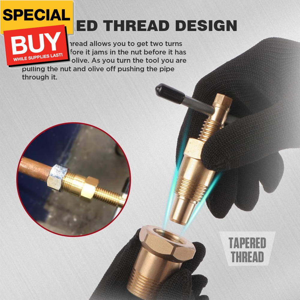 Compression Sleeve Puller Tool, Upgraded Hexagonal Head Design, Ferrule Puller P