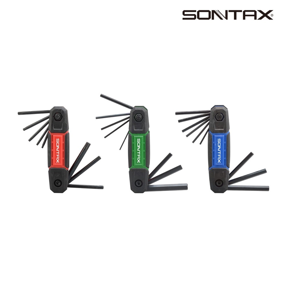 SONTAX 3pc. Folding Hex Key Set