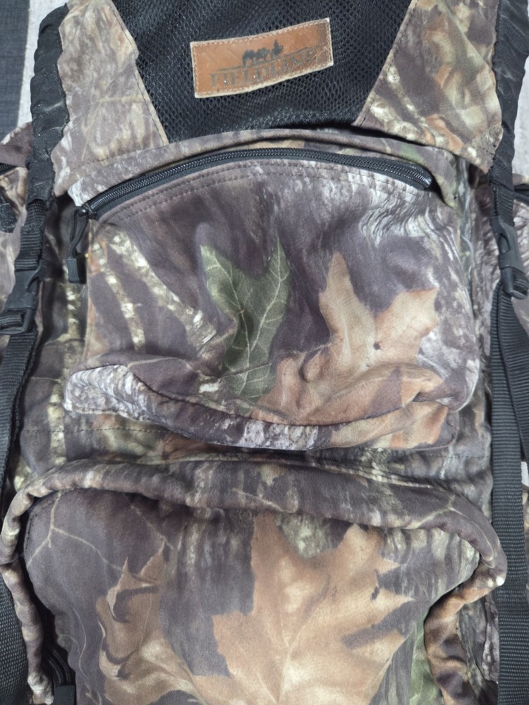 Vtg Fieldline Camo Medium-large External Frame Backpack Hunting