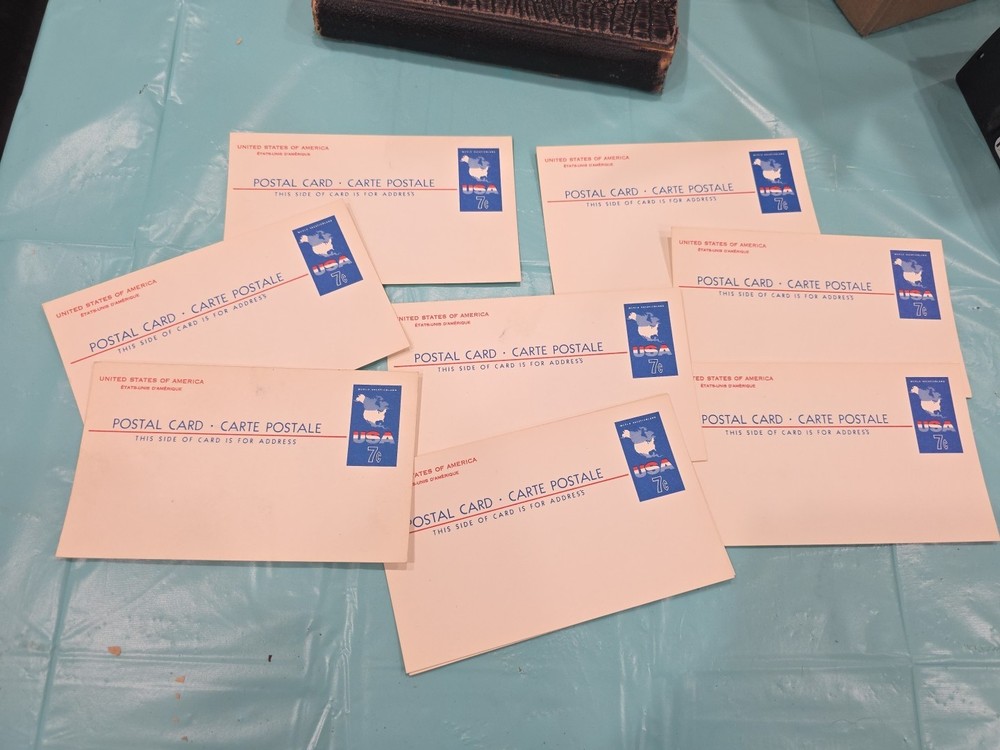 VINTAGE Stamp Album w/Stamps and Extra Airmail Stuff