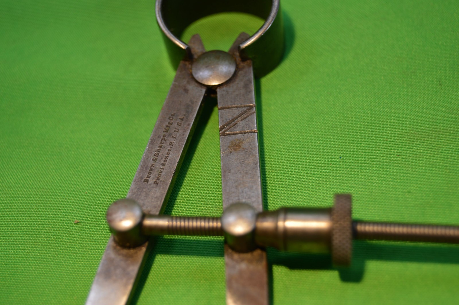 4 Vintage Brown & Sharpe Compass Calipers,Leg Divider,Different Sizes,Y