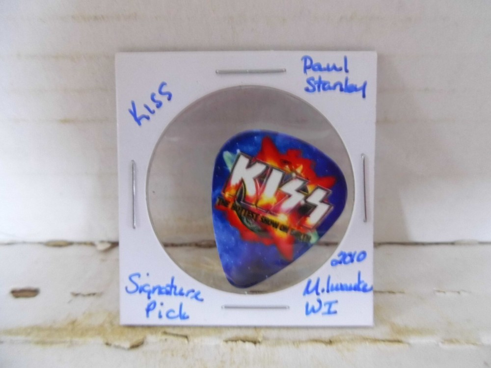 KISS "PAUL STANLEY" 2010 SIGNATURE GUITAR PICK~READ DESCRIPTION #13~5