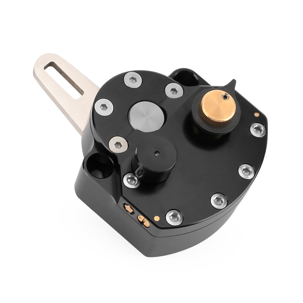 Universal Motorcycle Adjustable Steering Damper Stabilizer Safety Control Black