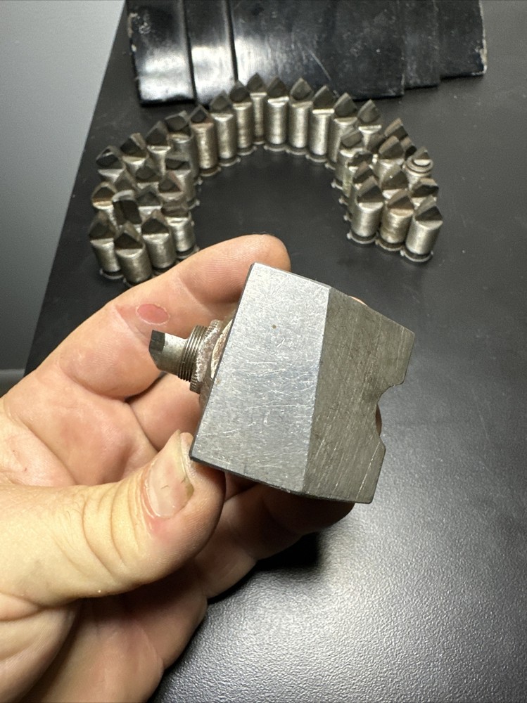 Devlieg Microbore 5408A Grinding Fixture Block Tool Sharpening Jig Machinist