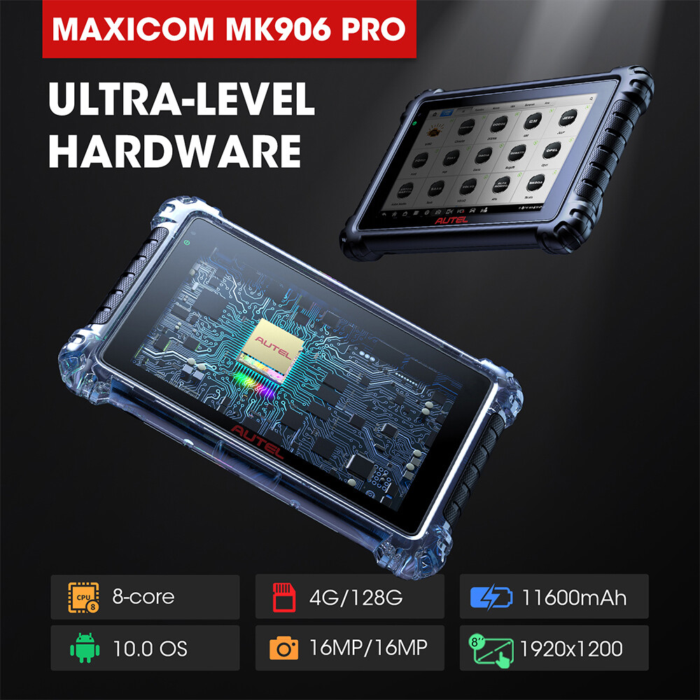 2024 Newest Autel MaxiSys MK906 Pro Coding Full System Diagnostic Scanner Tool