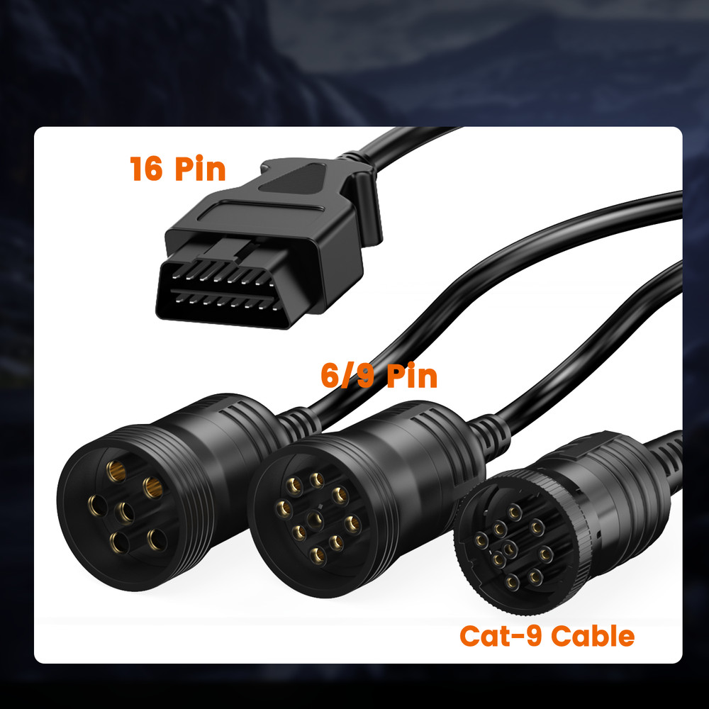 Diesel Truck Scanner For Cummins Caterpillar Engine Code Reader DPF Reset Regen