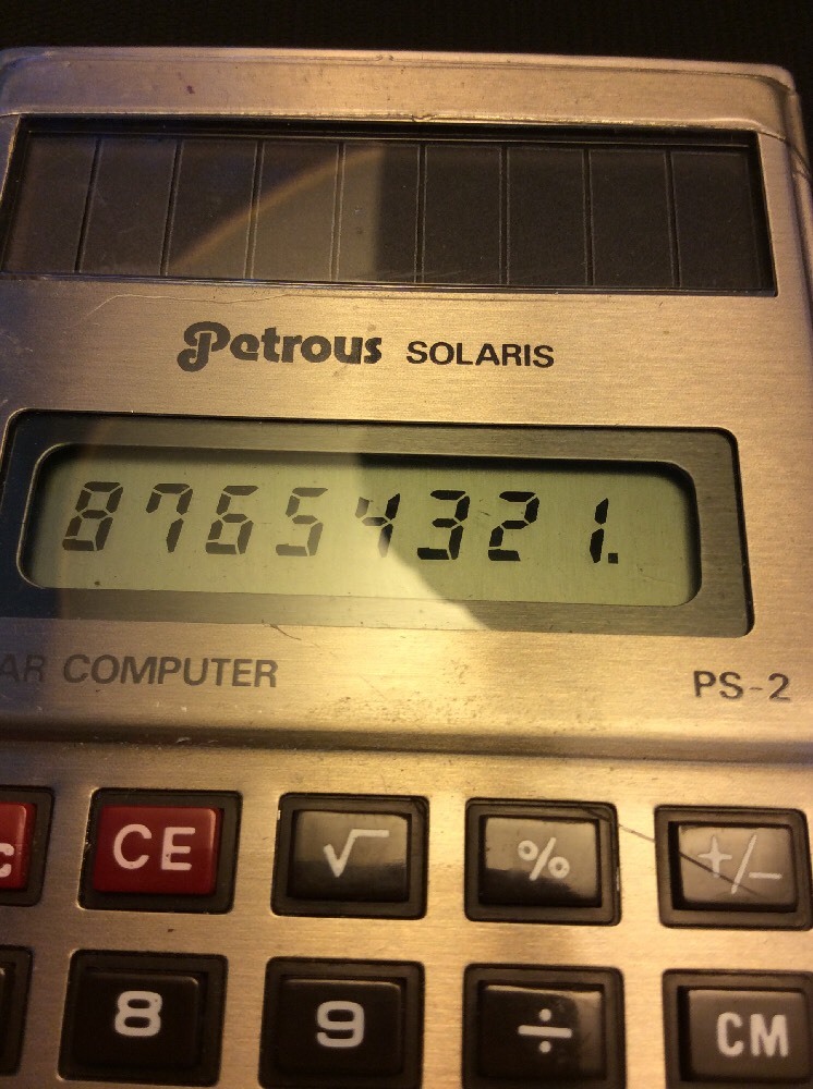 Patrous Solaris Calculators PS-2