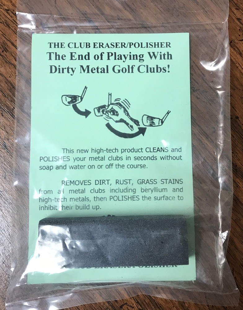 Golf Club Eraser