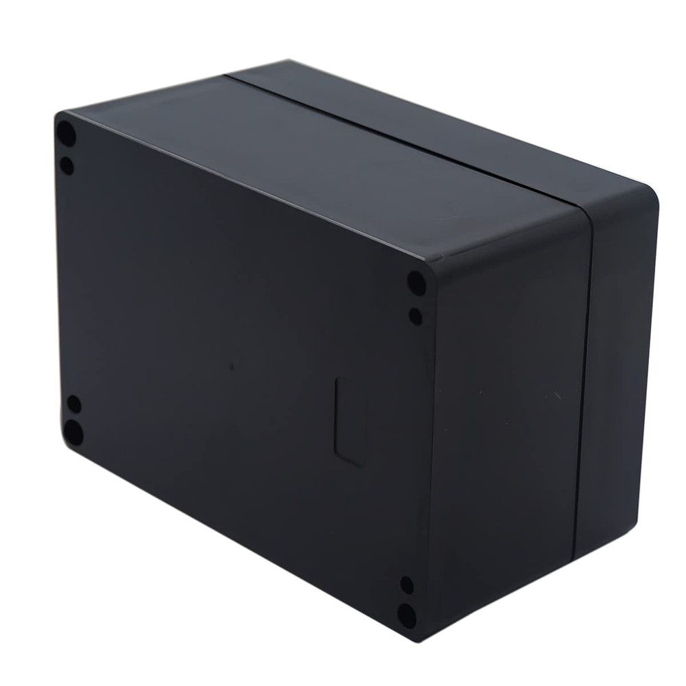 Project Box IP65 Waterproof Junction Box ABS Plastic Black Electrical Boxes D...