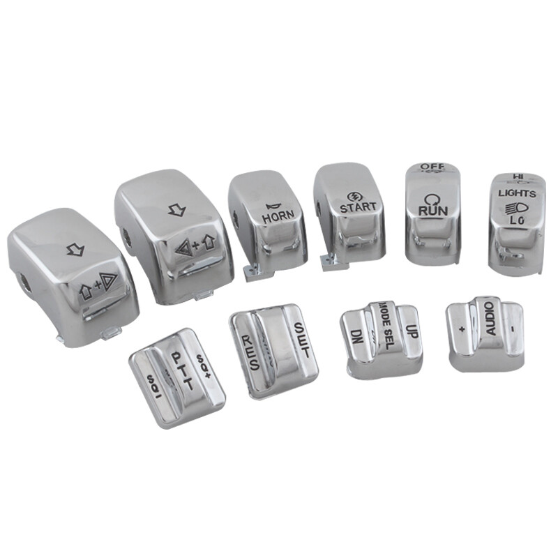 10X Handlebar Control Switch Caps For Harley Touring Electra Street Road Glide