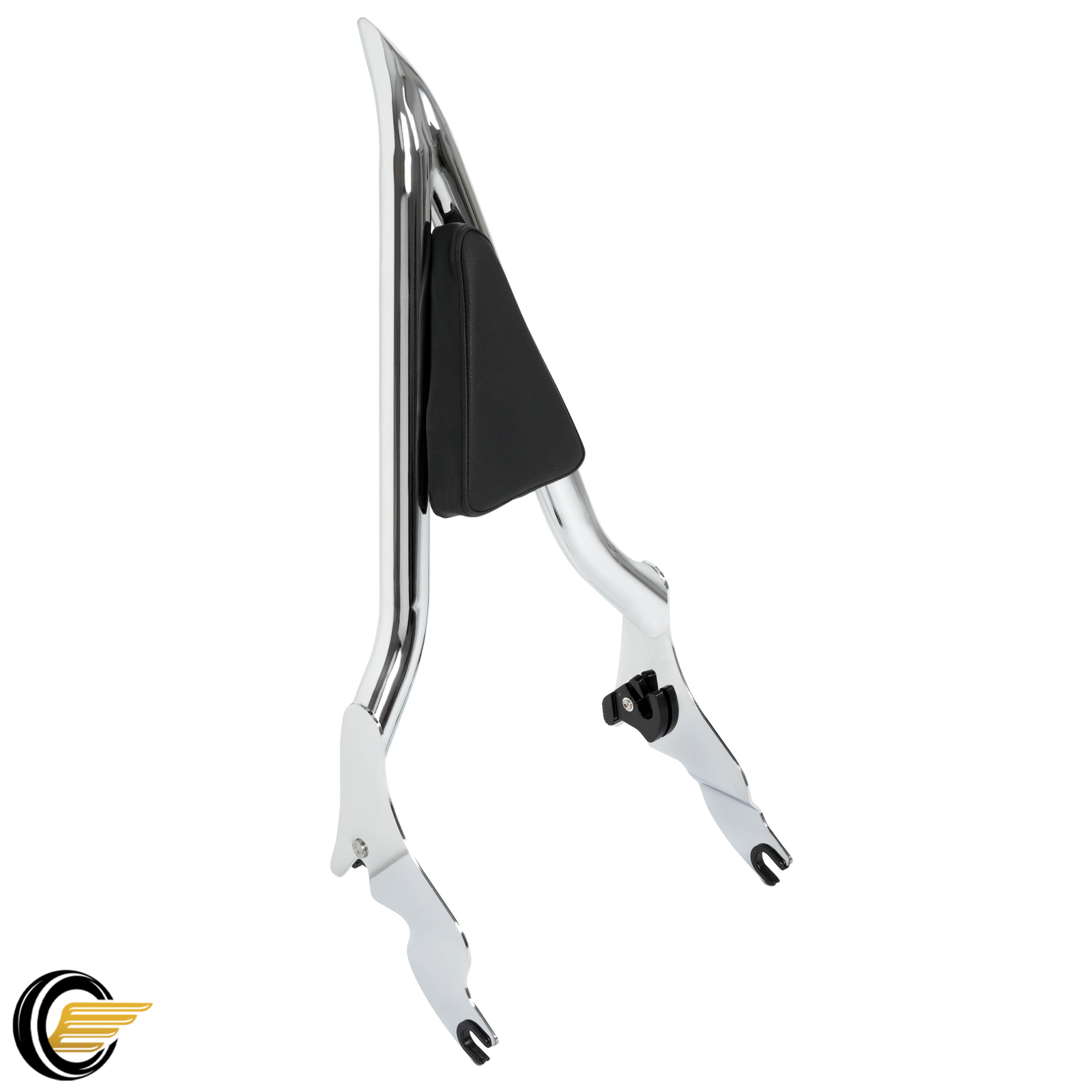 For Harley Touring Road Street Glide 2009-2023 Rear Passenger Backrest Sissy Bar