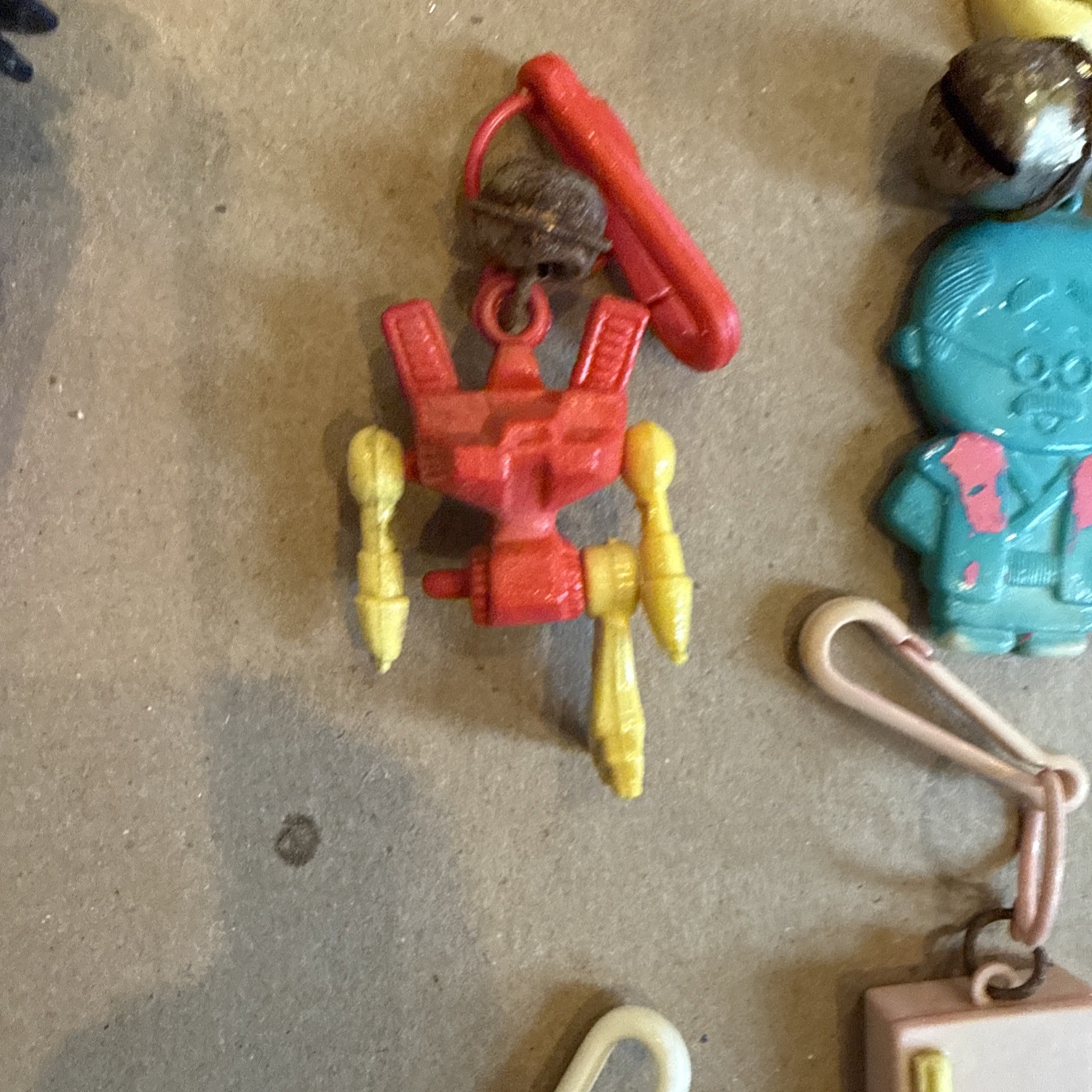 Huge Lot Of 82 Bell Charms Necklaces Rare 80s READ