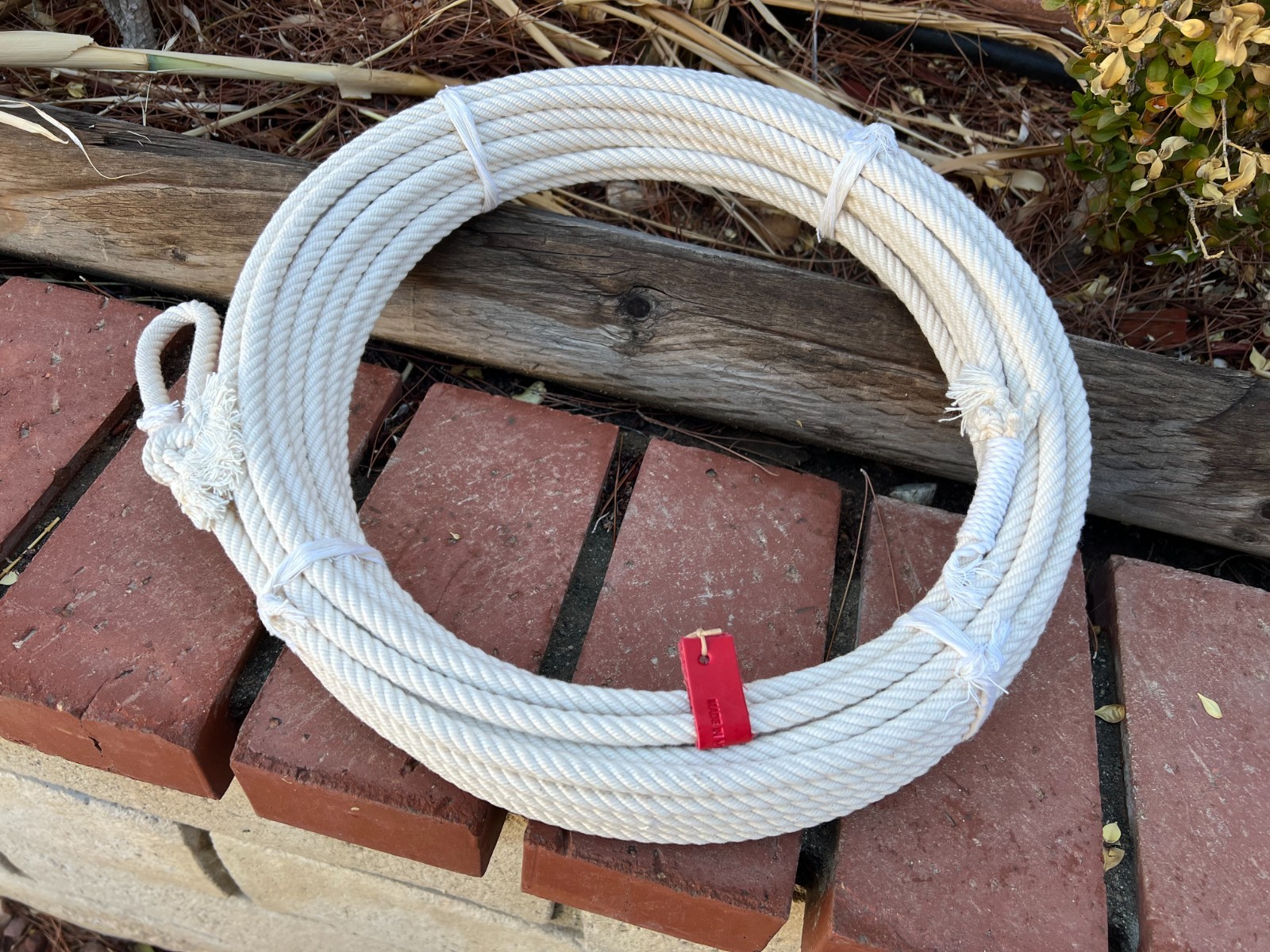 SADDLE HORSE CHARRO ROPE. REATA PARA LAZAR. CHAVINDA. LASSO ROPE, WESTERN ROPE